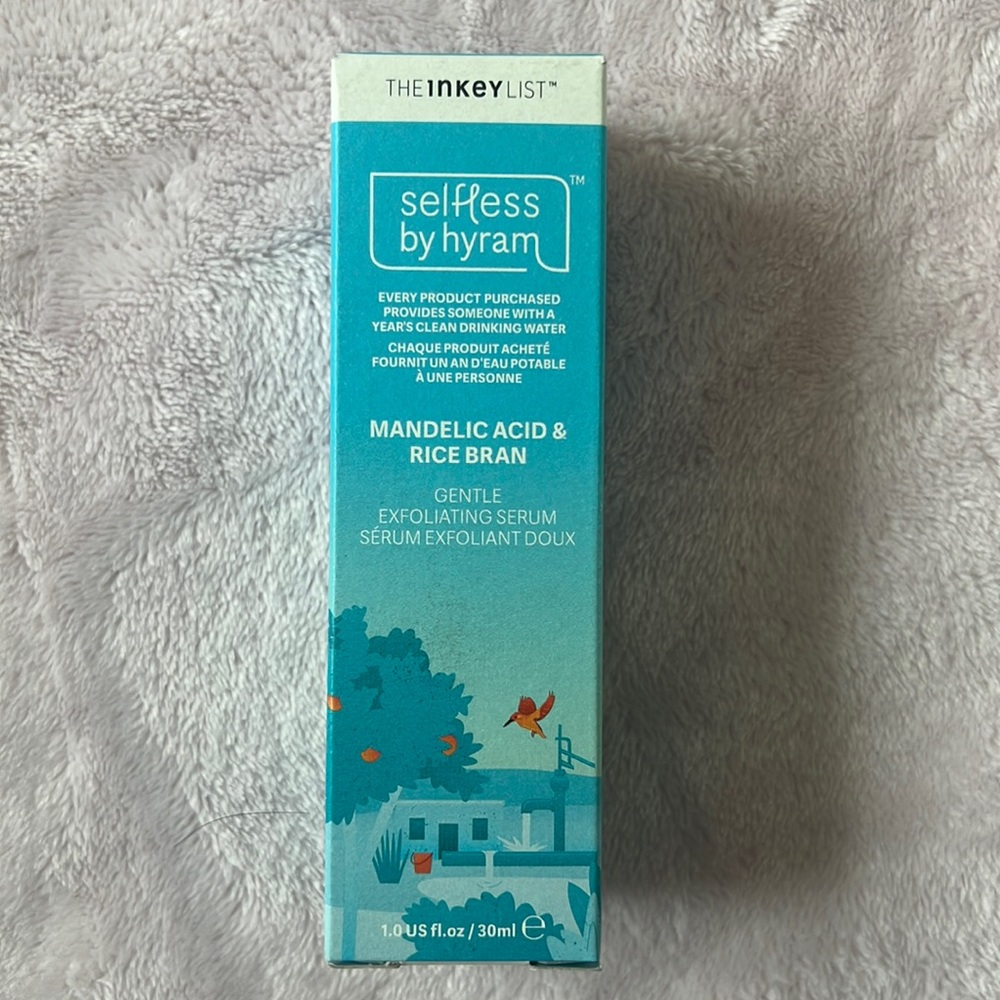 Mandelic Acid & Rice Bran Gentle Exfoliating Serum *NEW IN BOX*